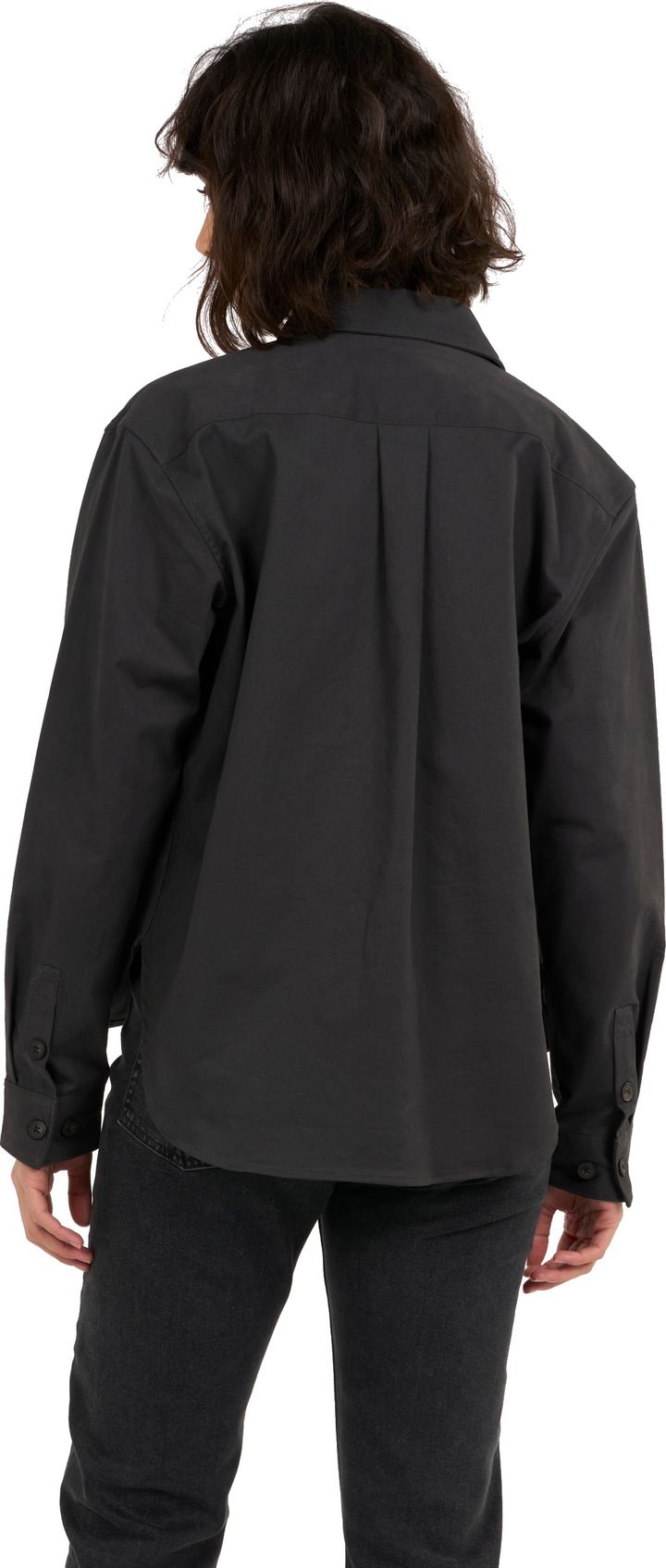 Knowledge Cotton Apparel Women's Outdoor Twill Shirt Phantom Knowledge Cotton Apparel
