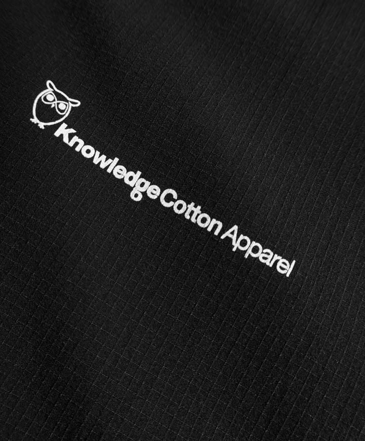 Knowledge Cotton Apparel Women's Stretchy Ribstop Trail Jacket Black Jet Knowledge Cotton Apparel