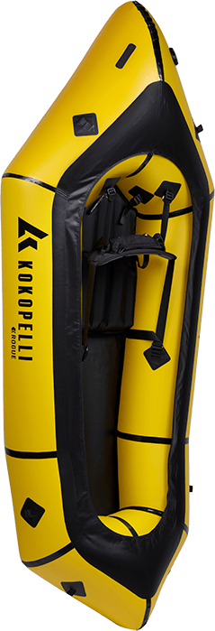 Rogue Packraft R-Deck Yellow Kokopelli