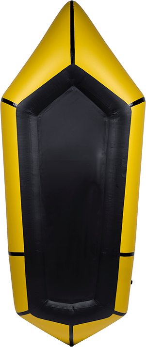 Rogue Packraft R-Deck Yellow Kokopelli