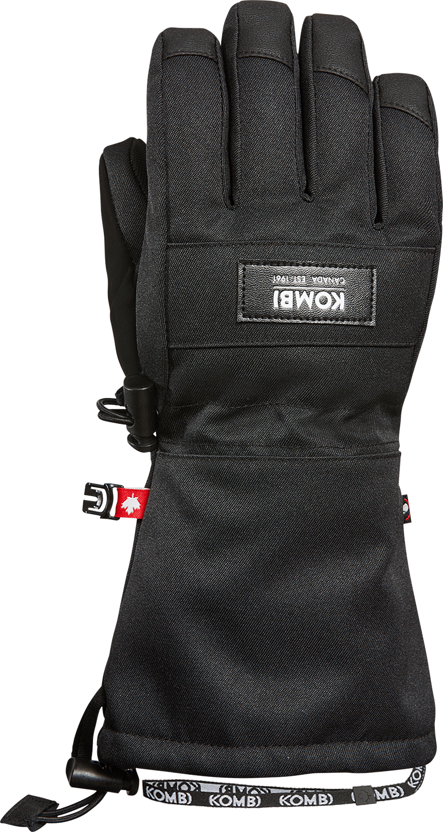 Kombi Juniors' Downhill WATERGUARD Gloves Black