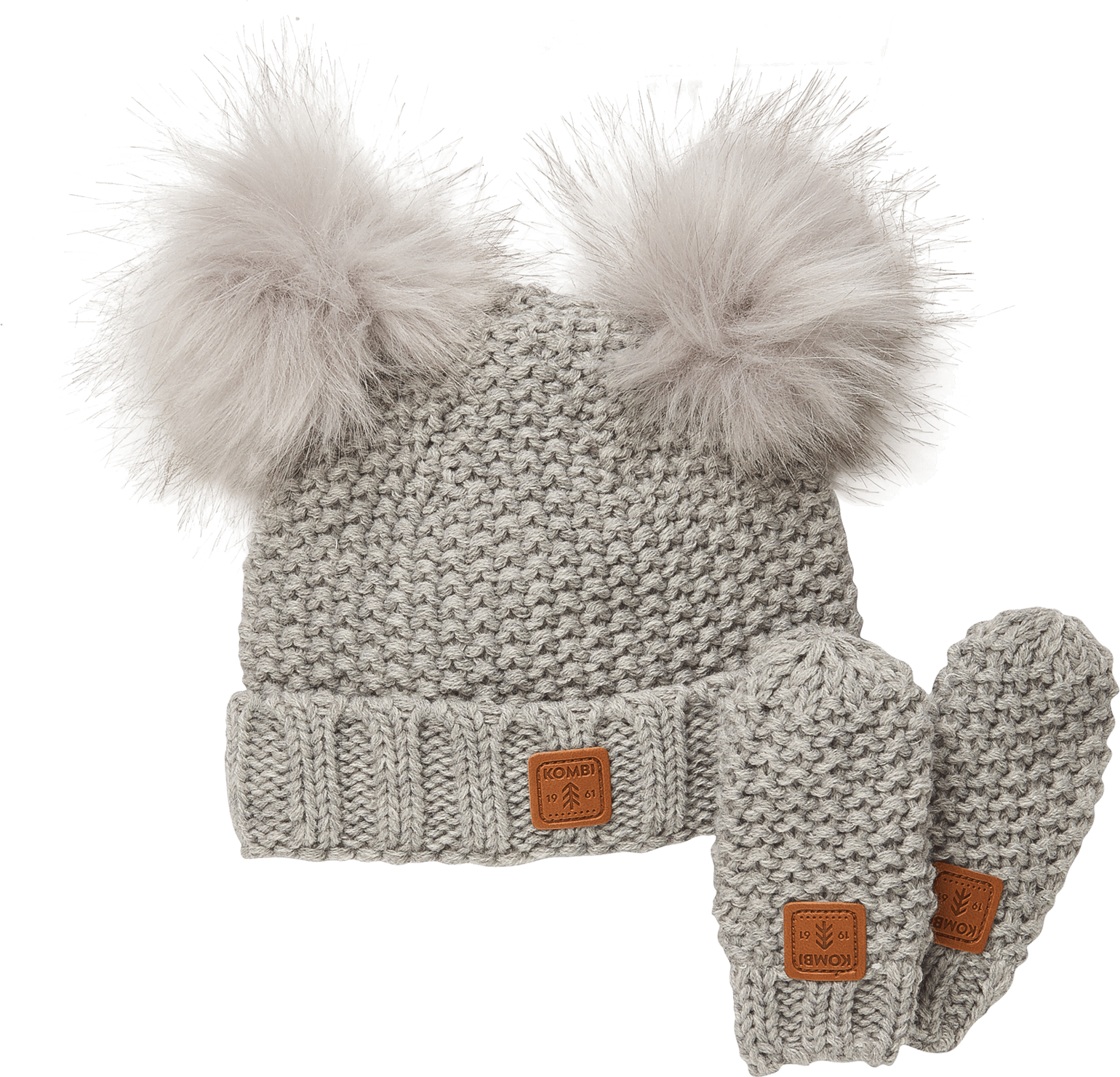 Kombi Kids' Adorable Set Infant Light Heat Grey