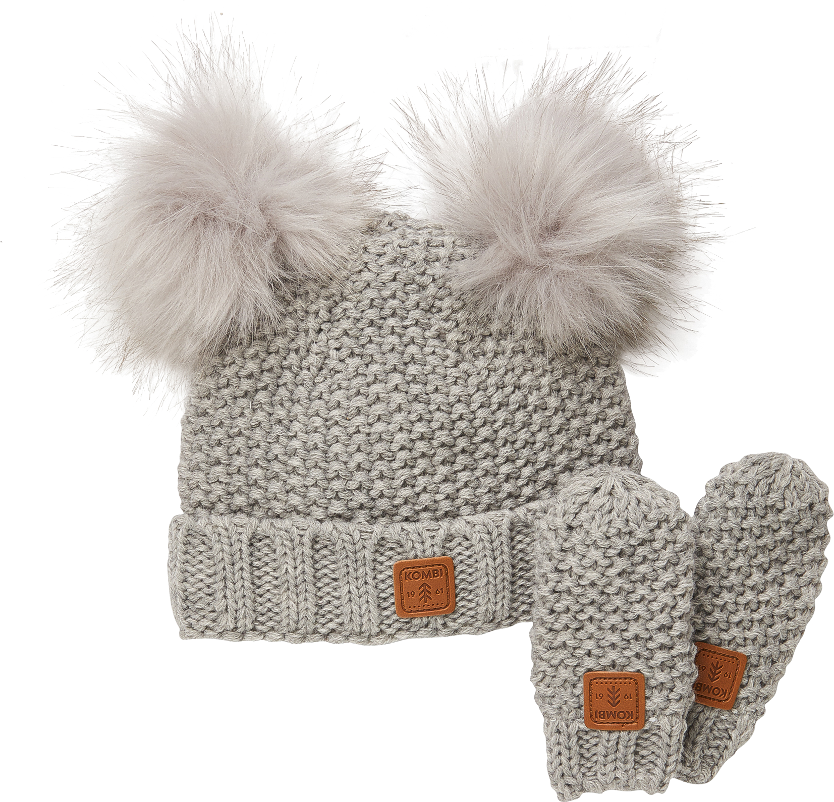 Kombi Kids' Adorable Set Infant Light Heat Grey