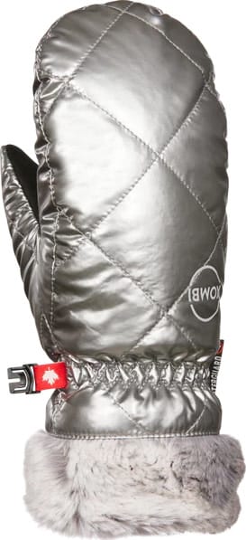 Kombi Juniors' Canadienne Mittens Silver Shadow Kombi