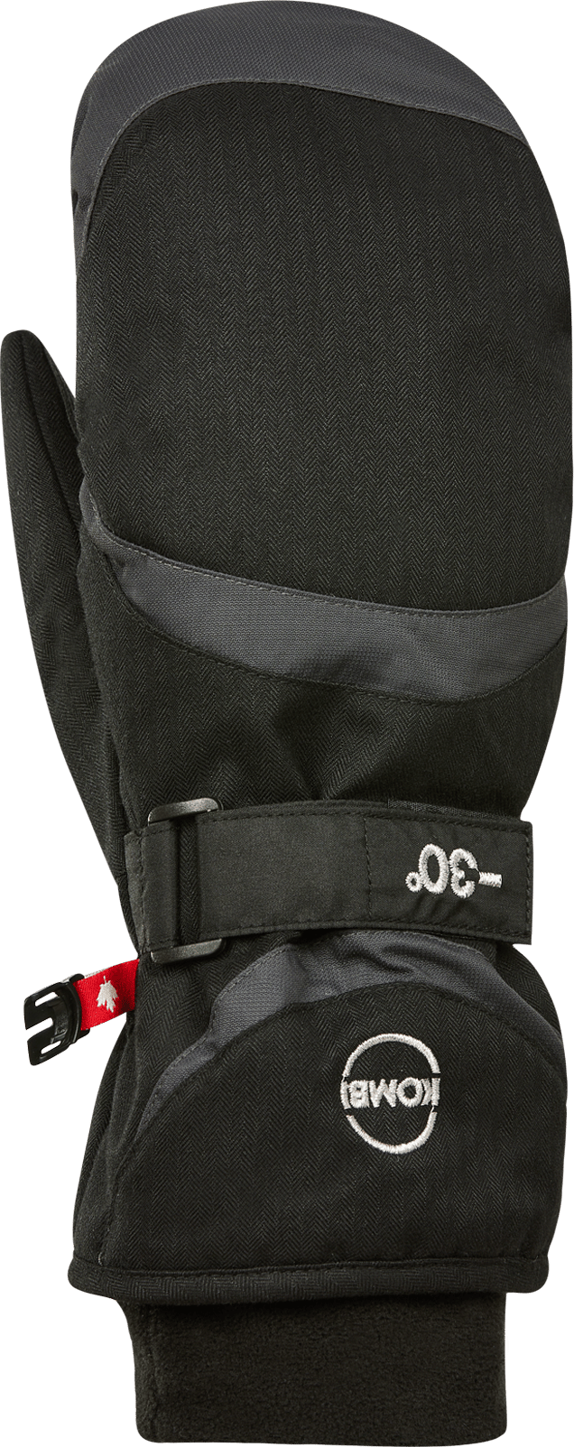 Kombi Men's Spooky WaterGuard Mittens Black Melange Kombi
