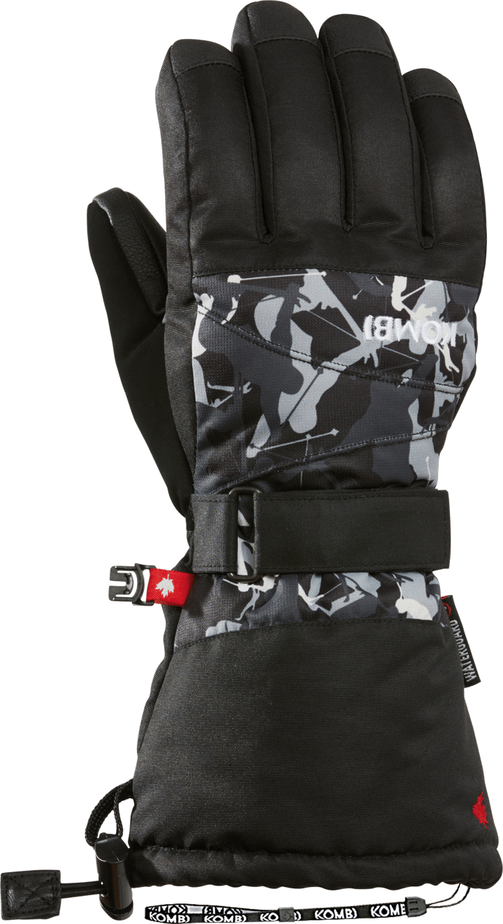 Kombi Juniors' Mezzo Gloves Skier Camo Kombi