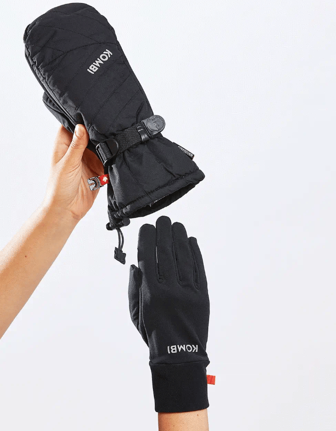 Opener Magnetic 3-in-1 Mittens BLACK Kombi