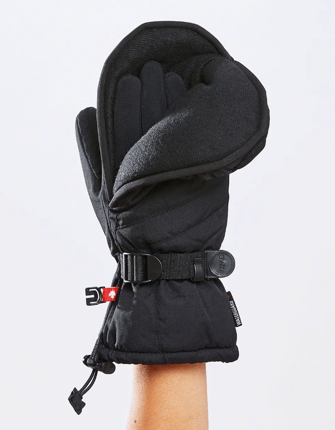 Opener Magnetic 3-in-1 Mittens BLACK Kombi