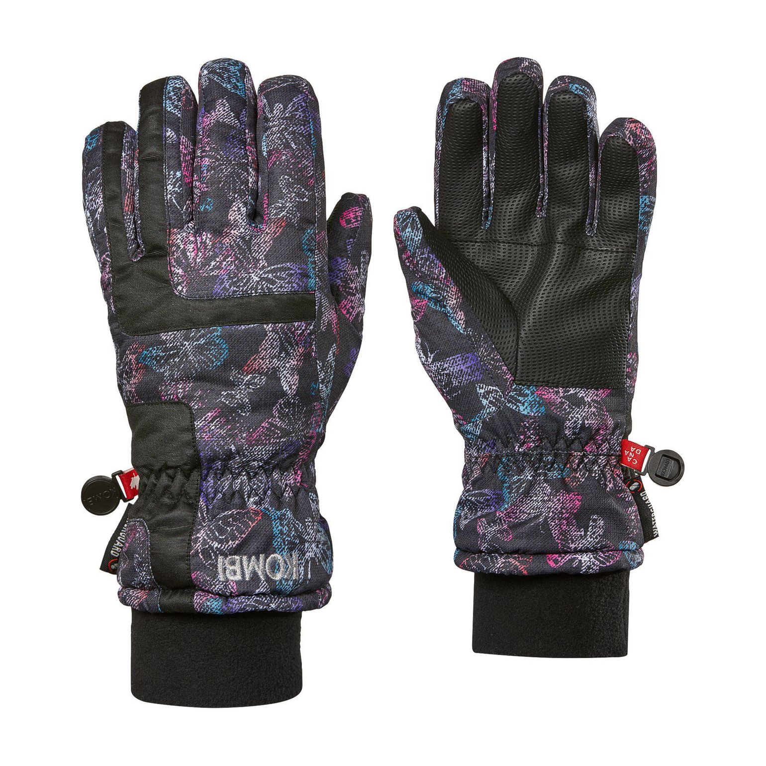 Kids' Tucker Glove BLK BUTTERFLY