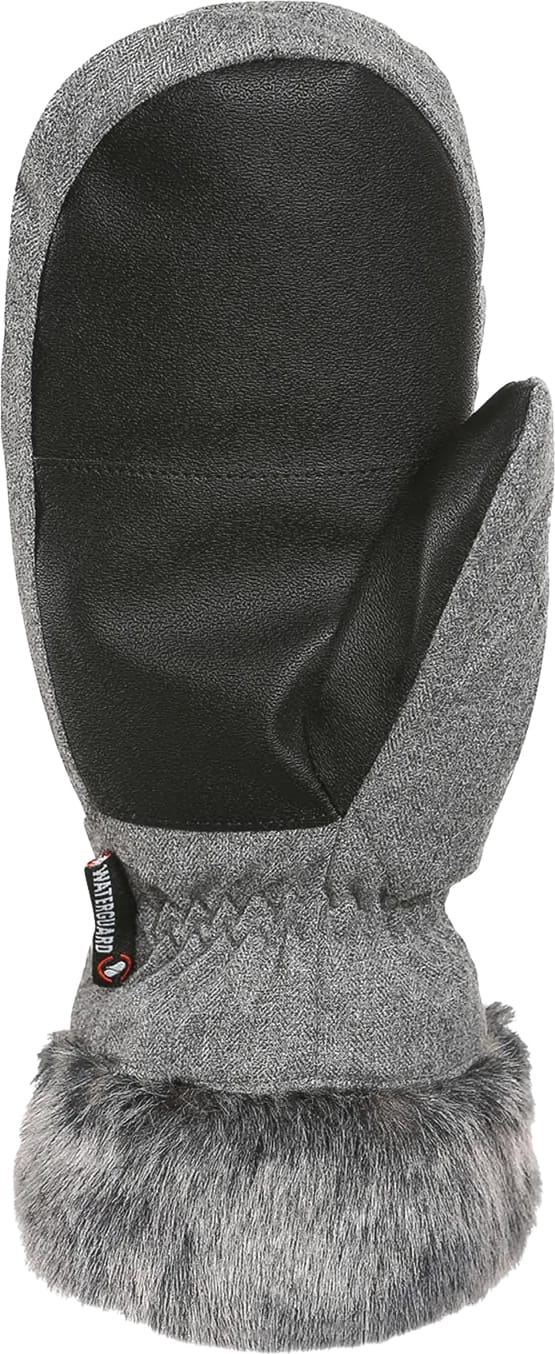 Women's Canadienne  Mittens GREY MELANGE Kombi