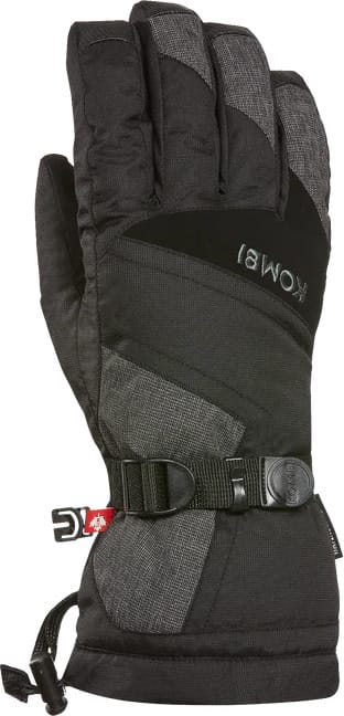Kombi Women's Original Gloves Black Crosshatch Kombi Kombi Women's Original Gloves Black Crosshatch Kombi