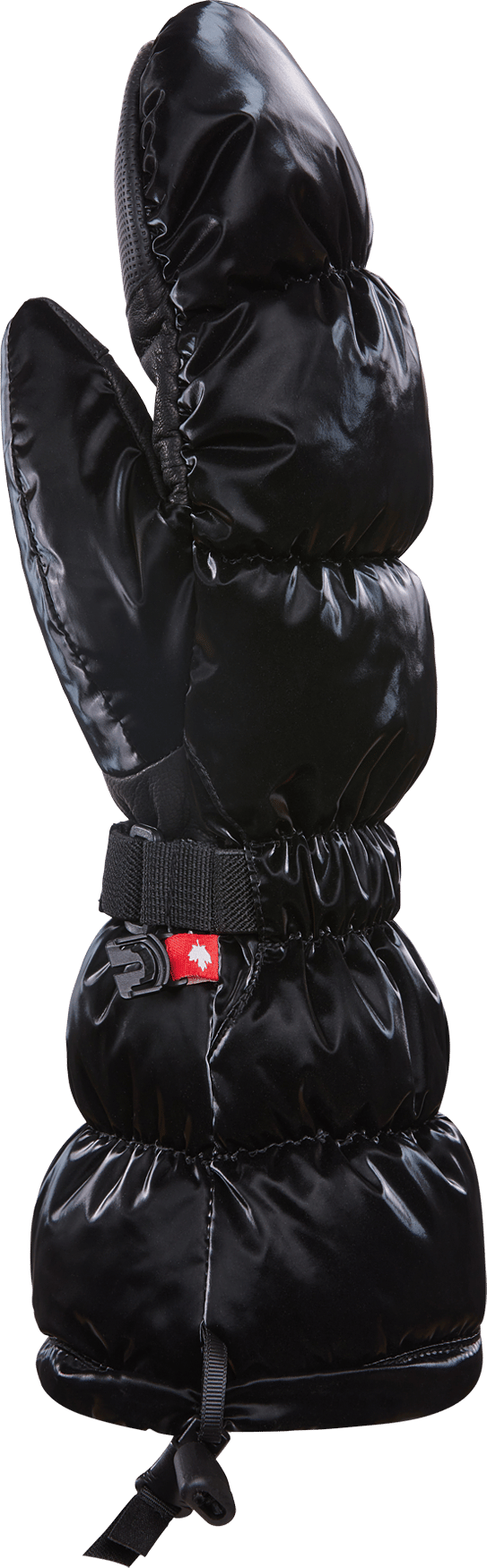 Kombi Women's Snazzy Ethical Goose Down Mittens Black Kombi
