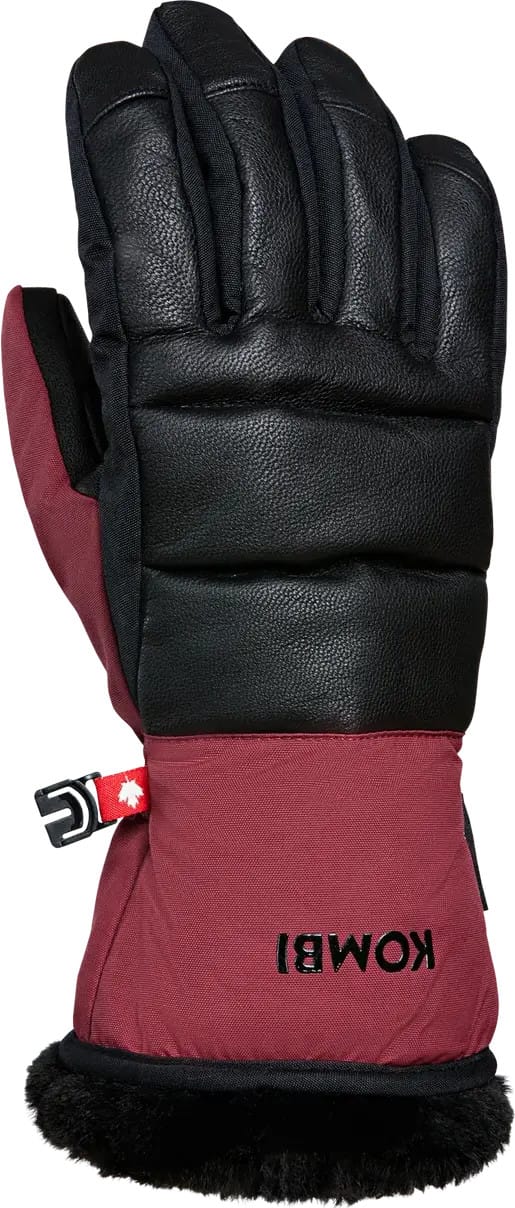 Women's Spicy Glove Rosewood Red Kombi