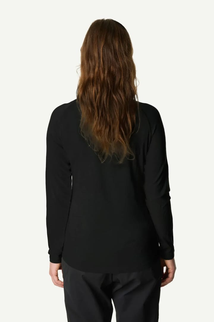 Houdini W'S Puremerino Half Zip True Black Houdini Sportswear