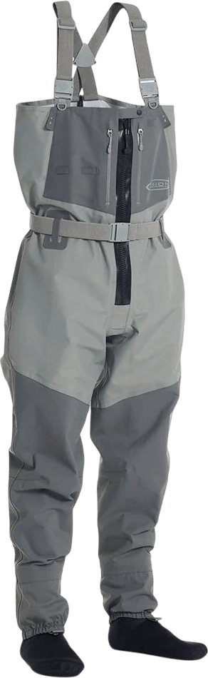 Vision Koski Zip Waders Long Grey Vision