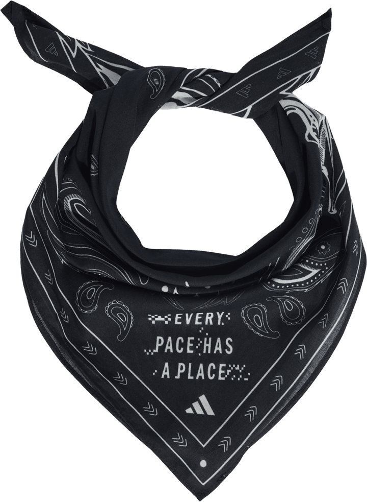 Adidas Unisex Run Bandana Black/white Adidas