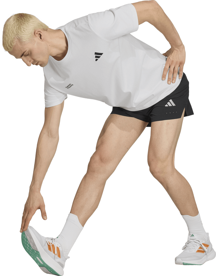 Adidas Men's Run Ess G Tee White Adidas