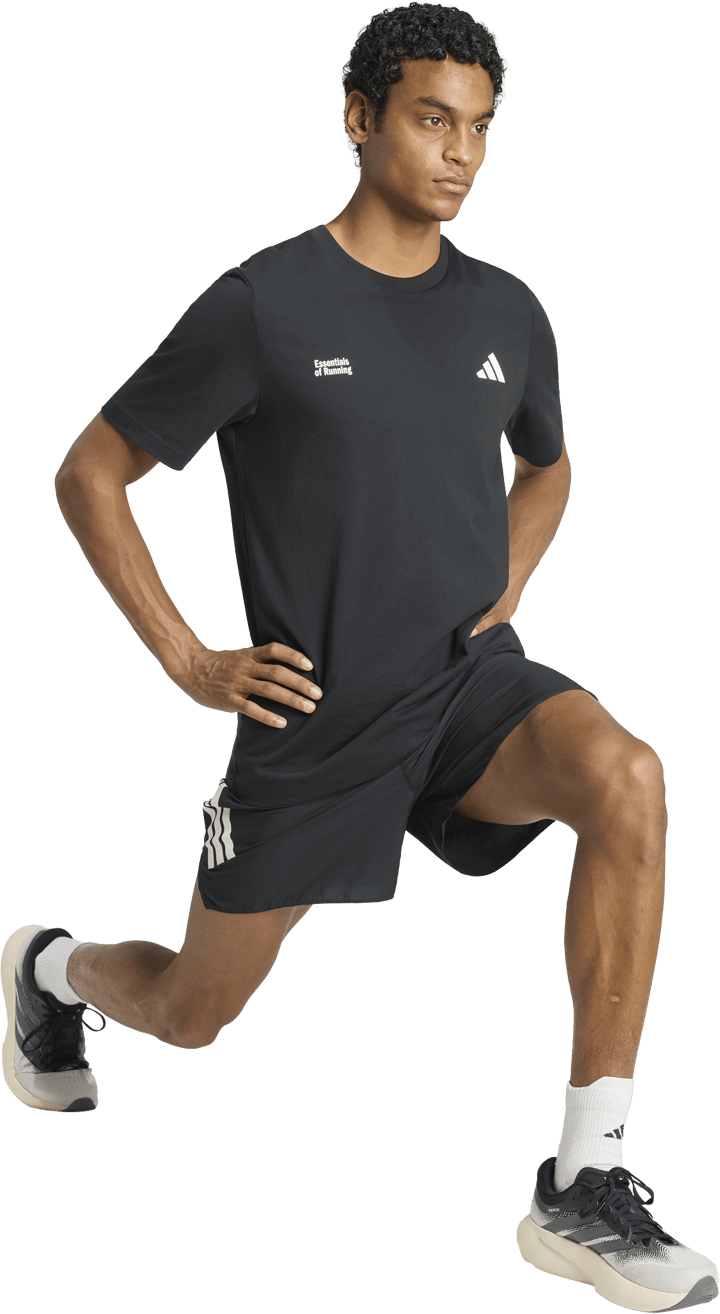 Adidas Men's Run Ess G Tee Black Adidas