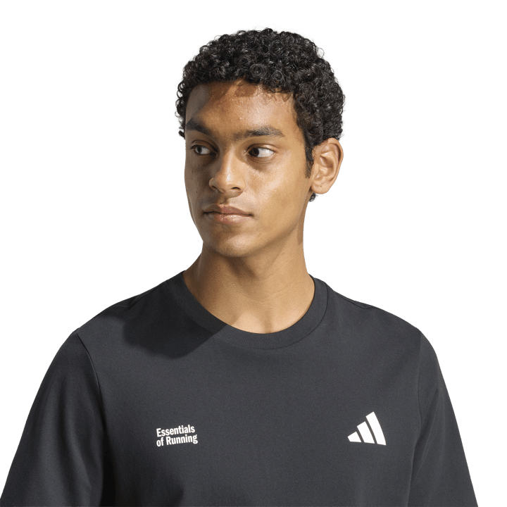 Adidas Men's Run Ess G Tee Black Adidas