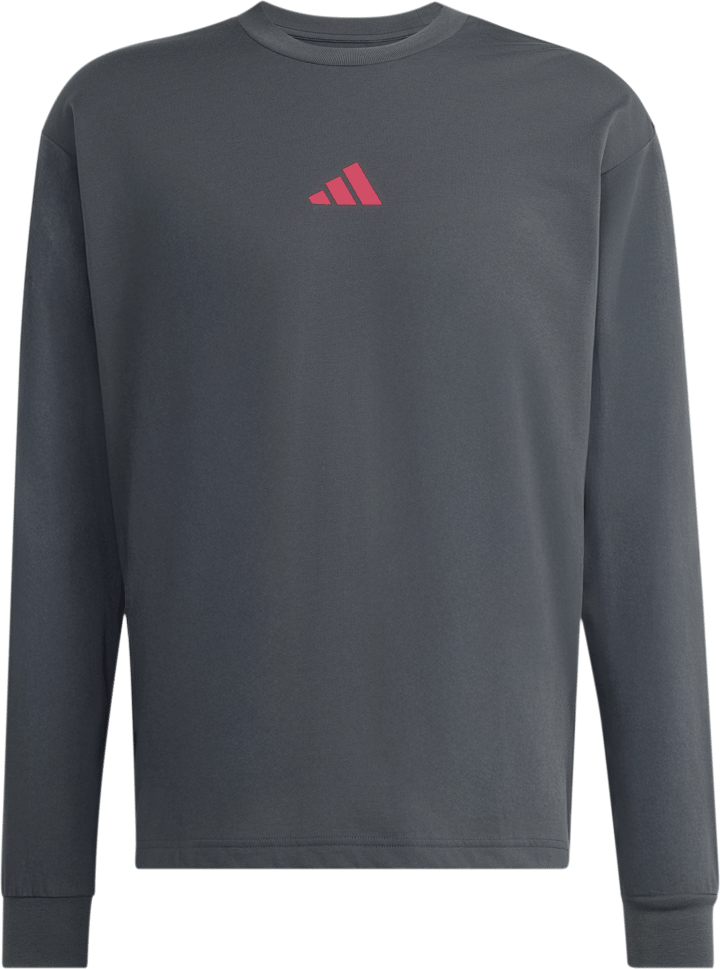 Adidas Unisex Running State of Mind Graphic Long Sleeve T-shirt Carbon/soltur Adidas