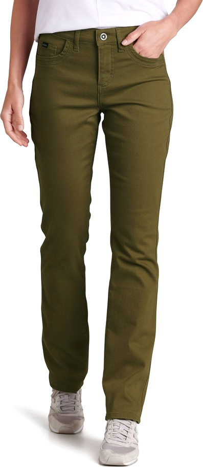 Kühl Women's Kontour Straight Jeans Olive Alltagshosen 10