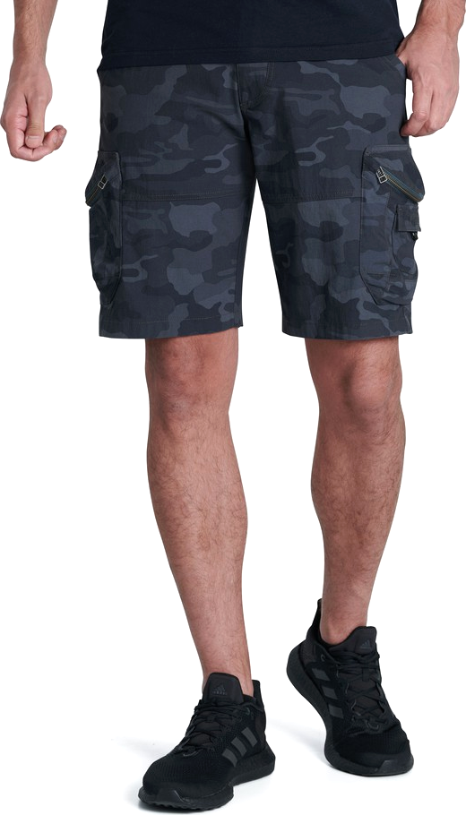 Kühl Men’s Ambush Cargo Shorts Grey Camo