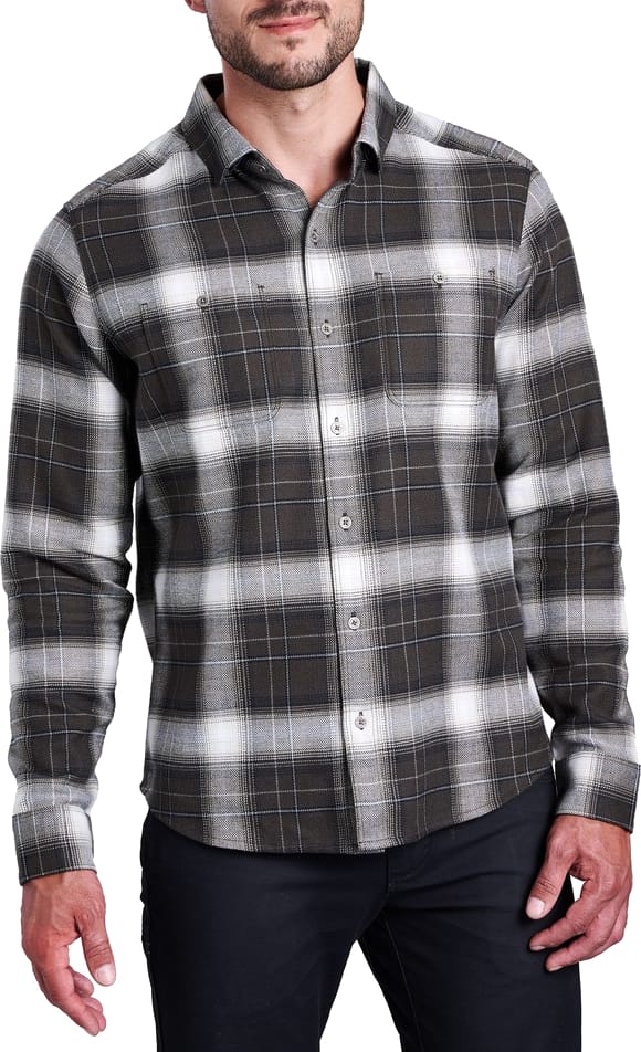 Kühl Men's Law Flannel Longsleeve Shirt Aged Oak Kühl
