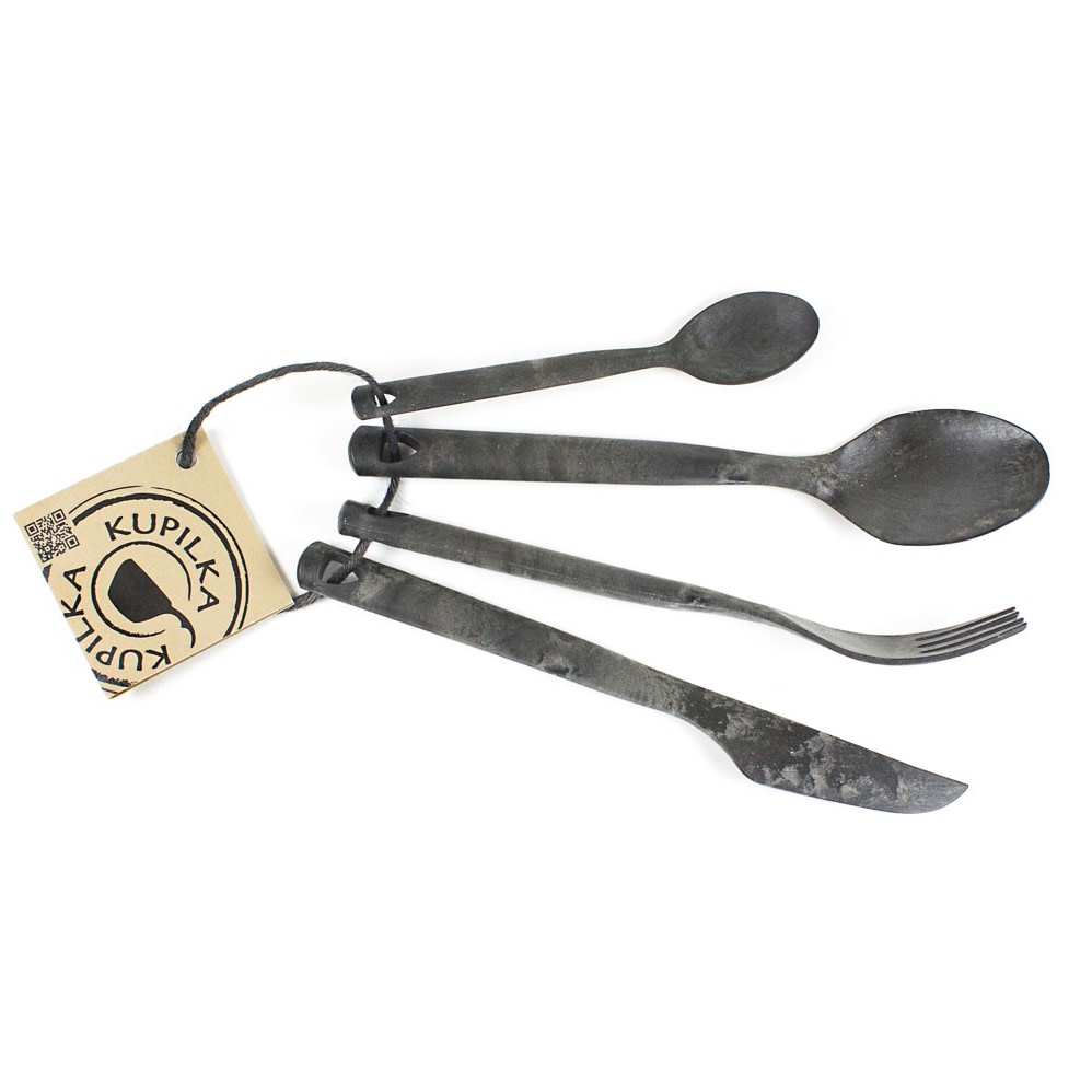 Kupilka Kupilka Cutlery Black Serveringsutrustning OneSize