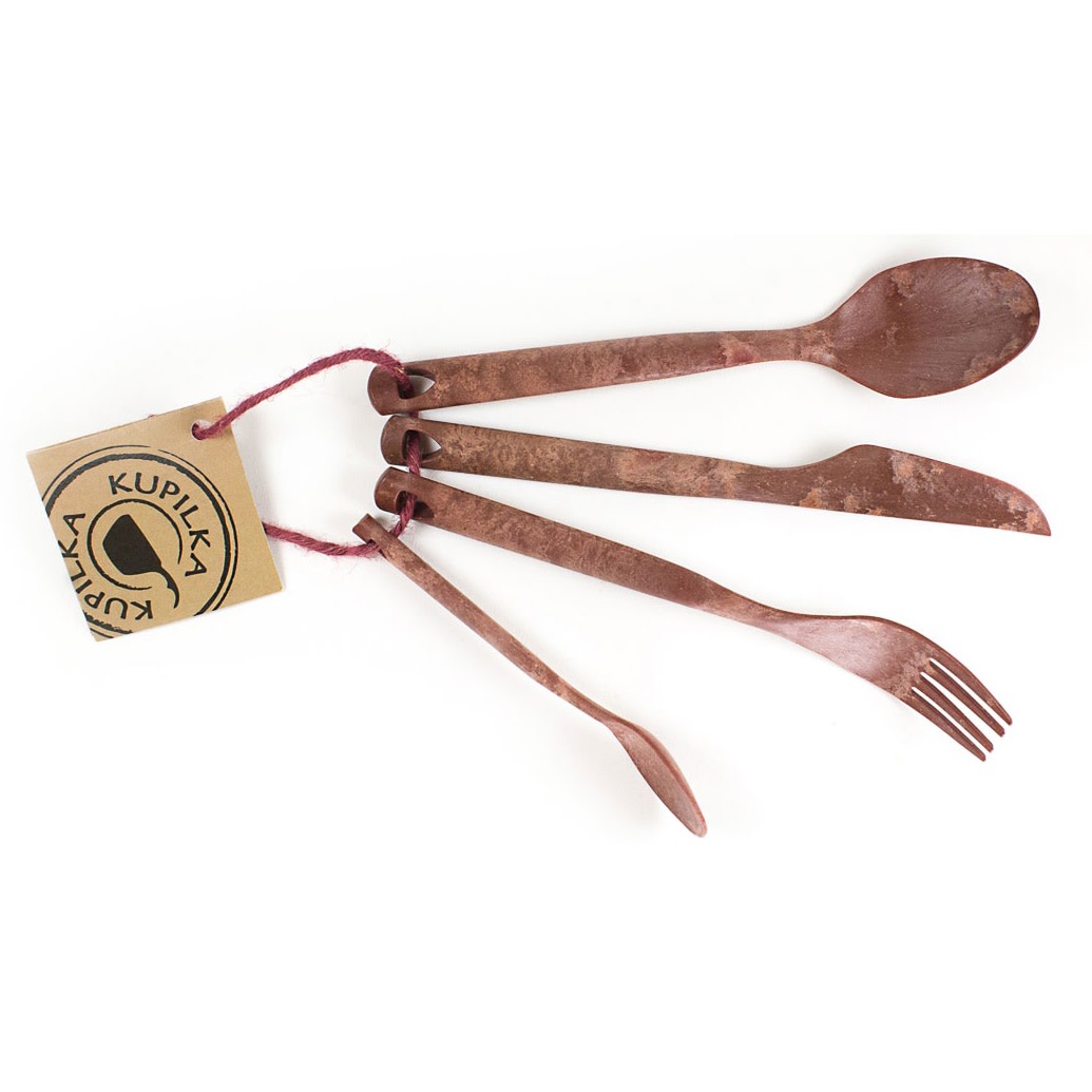 Kupilka Kupilka Cutlery Red Serveringsutrustning OneSize