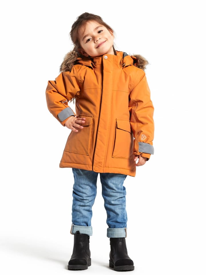 Didriksons Kids' Kure Parka 4 Burnt Glow Didriksons Didriksons Kids' Kure Parka 4 Burnt Glow Didriksons