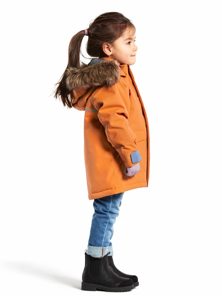 Didriksons Kids' Kure Parka 4 Burnt Glow Didriksons Didriksons Kids' Kure Parka 4 Burnt Glow Didriksons