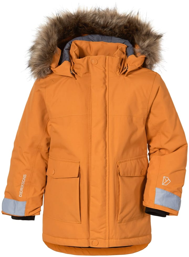 Didriksons Kids' Kure Parka 4 Burnt Glow Didriksons Didriksons Kids' Kure Parka 4 Burnt Glow Didriksons