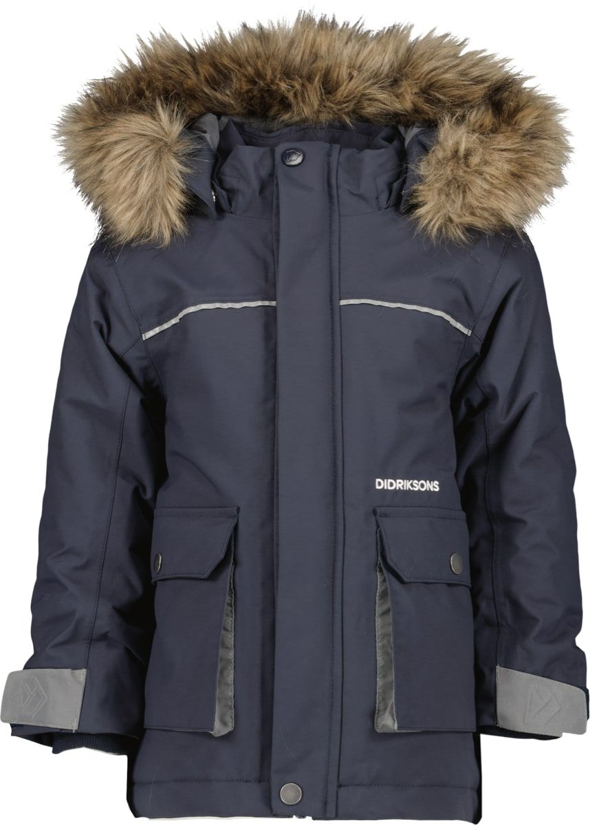 Didriksons Kure Kids Parka 6 Navy