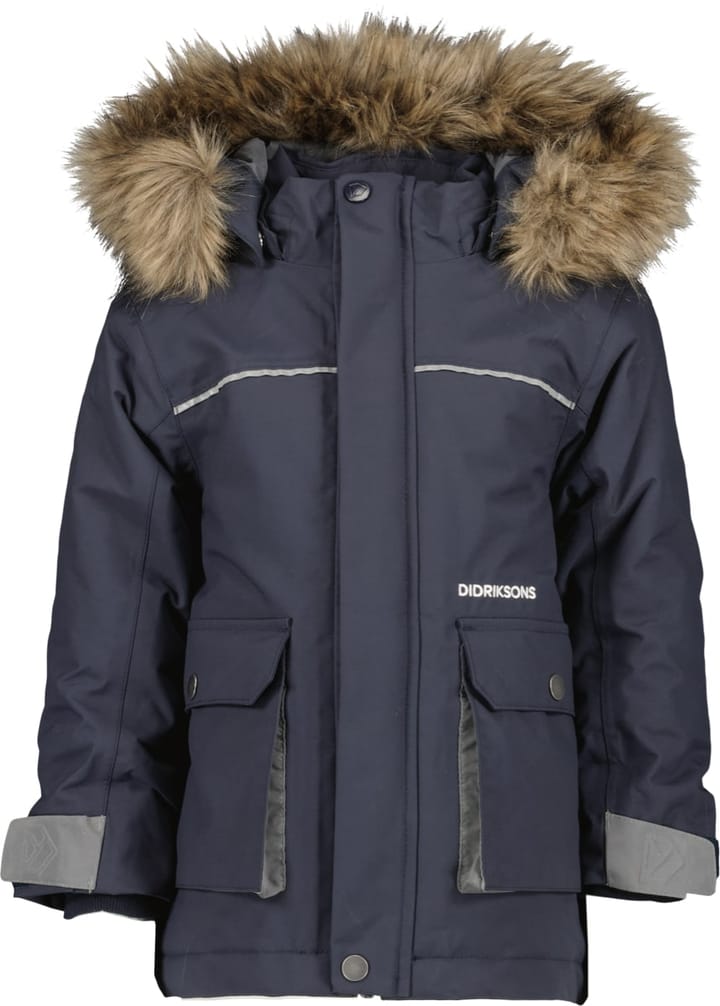 Didriksons Kids' Kure Parka 6 Navy Didriksons