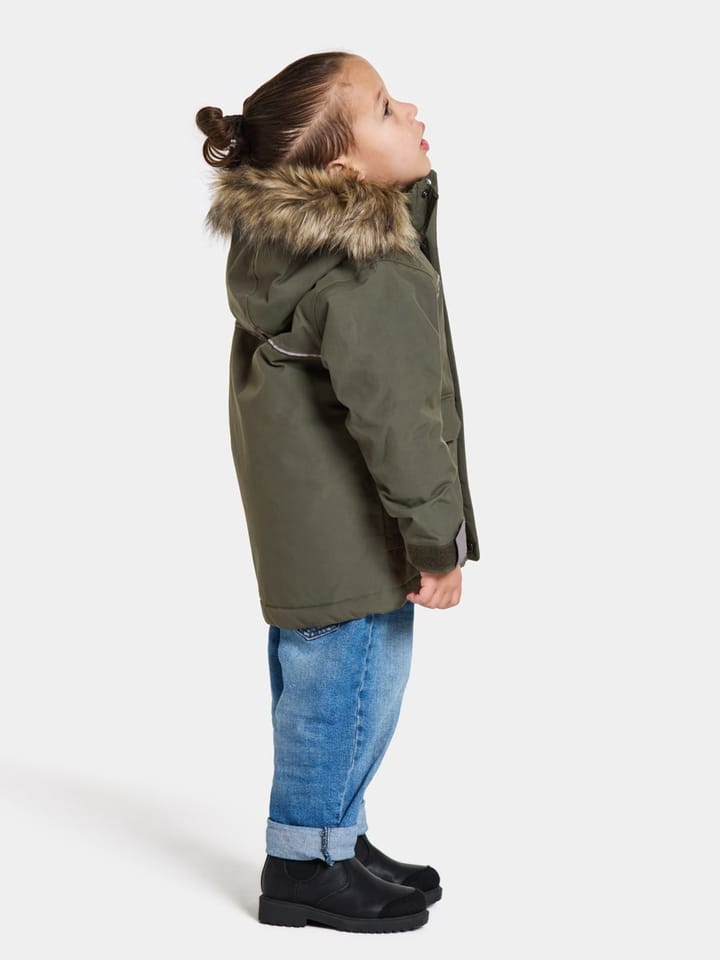 Didriksons Kids' Kure Parka 6 Plumb Didriksons