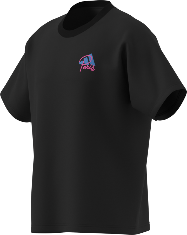 Adidas Men's Paris G Tee Black Adidas