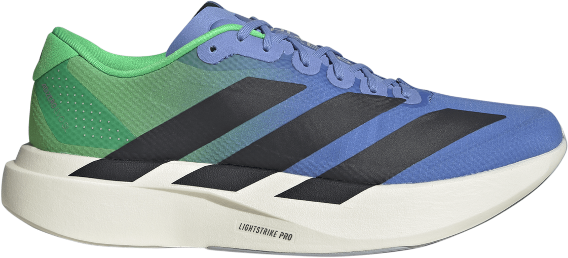 Adidas Men's Adizero Evo SL Blue fusion/ Night Grey / Solar Lime