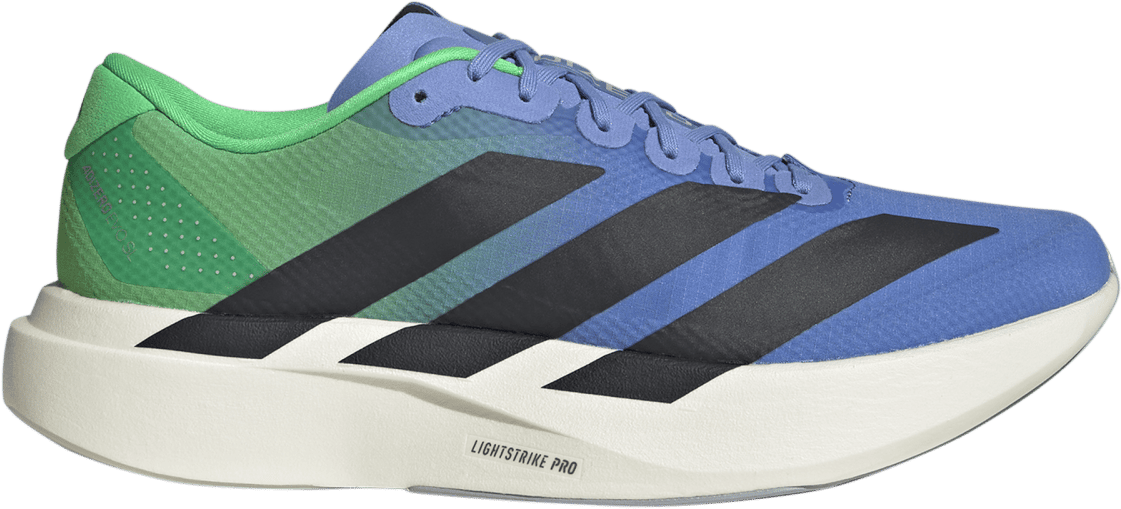 Adidas Men's Adizero Evo SL Blue fusion/ Night Grey / Solar Lime
