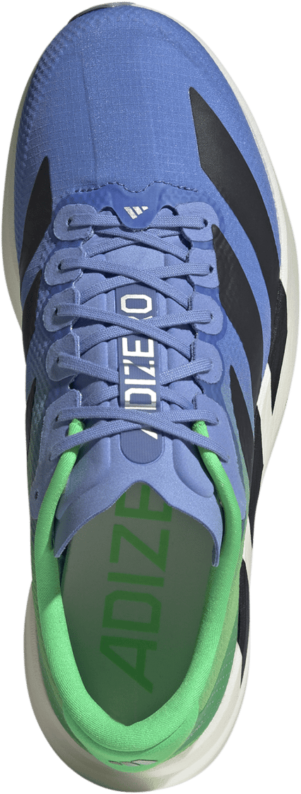 Adidas Men's Adizero Evo SL Blue fusion/ Night Grey / Solar Lime Adidas