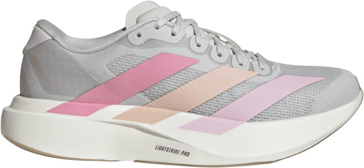 Adidas Women's Adizero Evo SL  Grey One/Clear Pink/Vapour Pink Adidas
