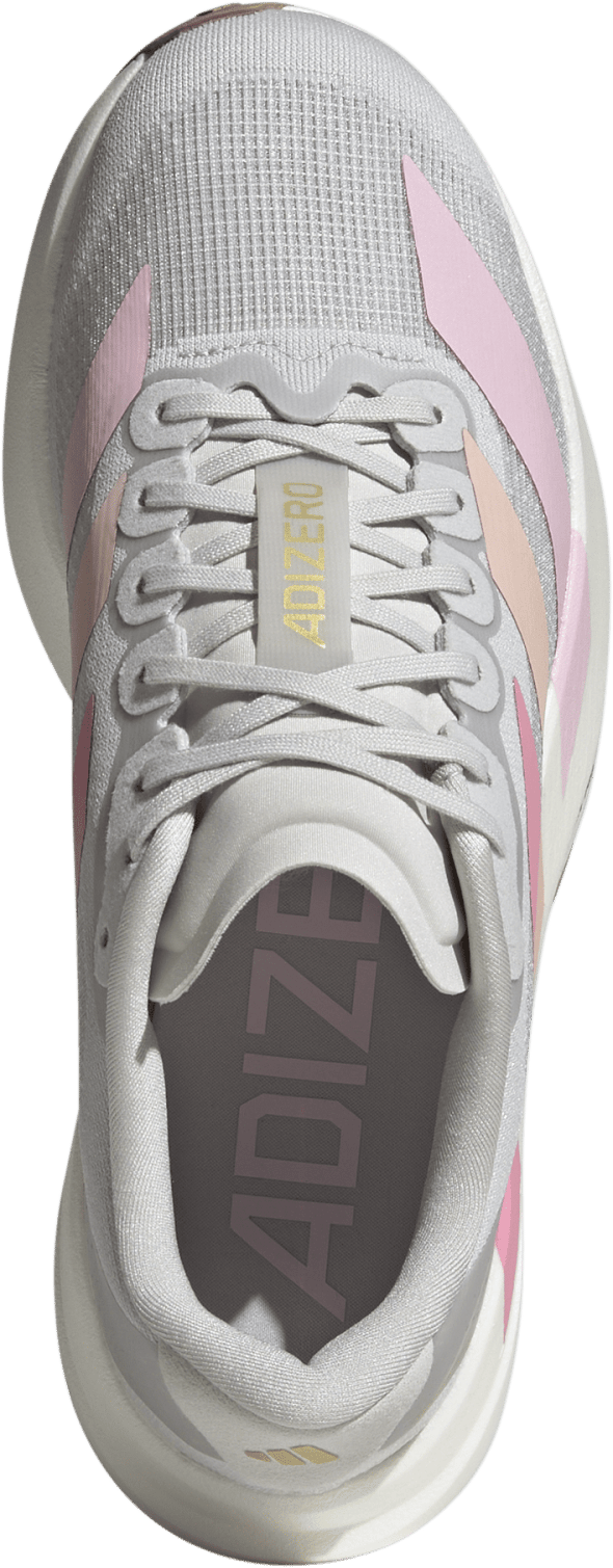 Adidas Women's Adizero Evo SL  Grey One/Clear Pink/Vapour Pink Adidas