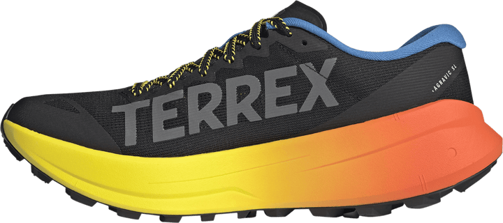 Adidas Men's Terrex Agravic SL Core Black / Grey Three / Semi impact Orange Adidas