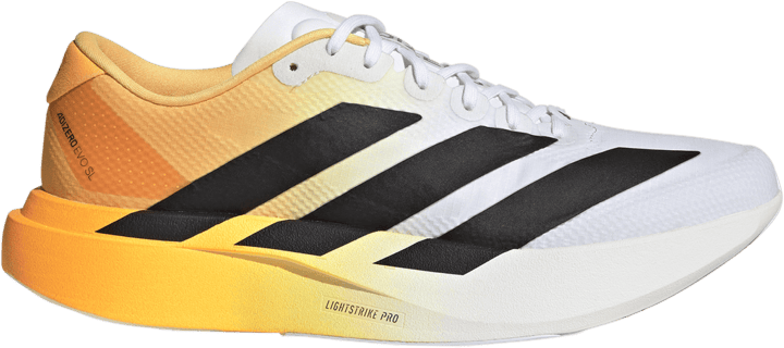Adidas Men's Adizero Evo SL Ftwr white/Core black/Lucid Tangerine Adidas