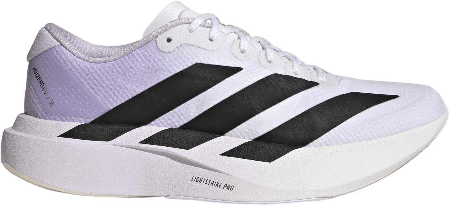 Adidas Women's Adizero Evo Sl Woven FTWR White / Core black / Purple Tint