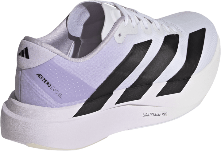 Adidas Women's Adizero Evo Sl Woven FTWR White / Core black / Purple Tint Adidas