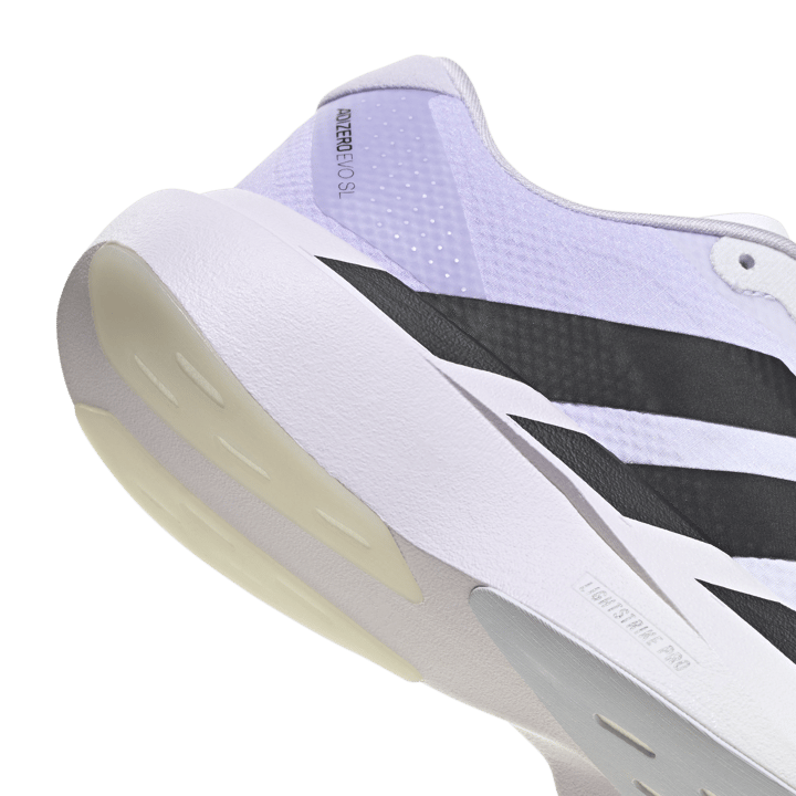 Adidas Women's Adizero Evo Sl Woven FTWR White / Core black / Purple Tint Adidas