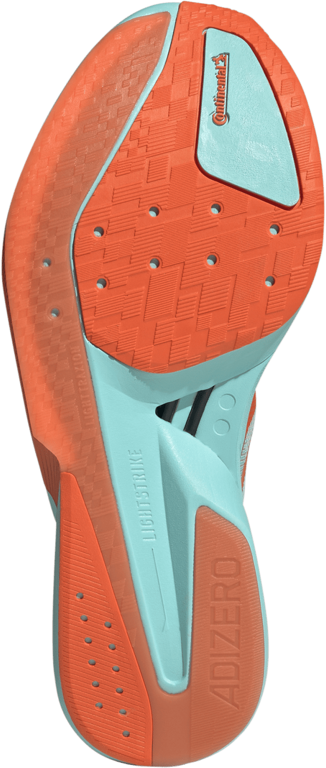 Adidas Men's Adizero Boston 13 Flash Aqua/Impact Orange/Iron Metal Adidas
