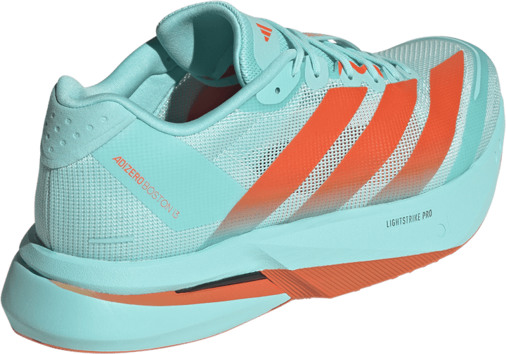 Adidas Men's Adizero Boston 13 Flash Aqua/Impact Orange/Iron Metal Adidas