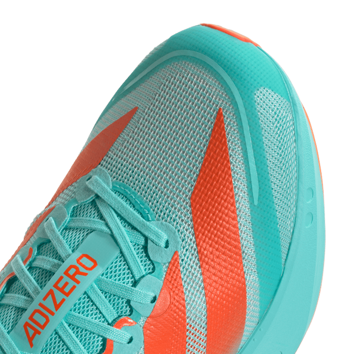 Adidas Men's Adizero Boston 13 Flash Aqua/Impact Orange/Iron Metal Adidas