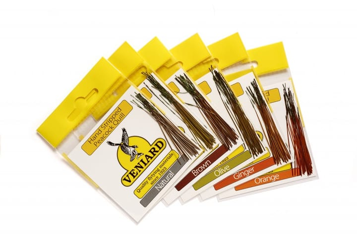 Veniard Hand Stripped Peacock Quills Veniard